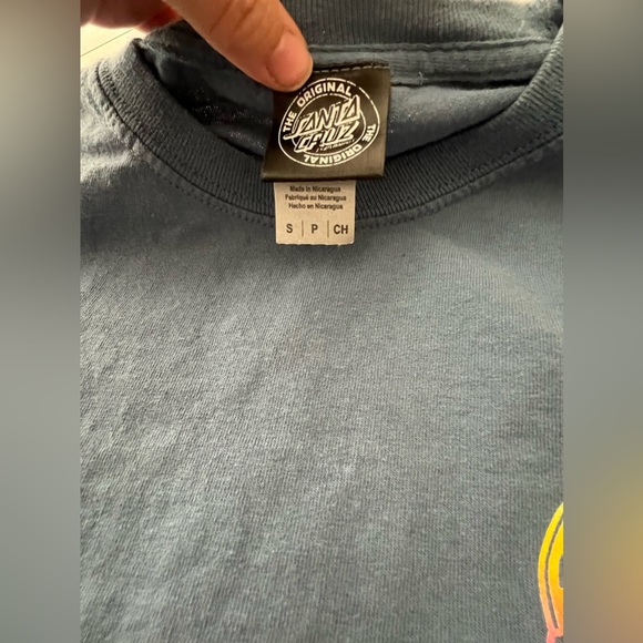 Santa Cruz Long Sleeve Graphic Tee Size Small - Picture 4 of 4